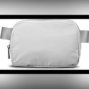 Grey belt bag